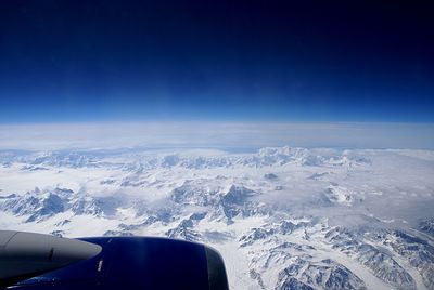 Aerial view of landscape