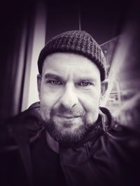 Portrait of young man