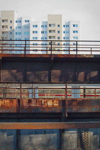 View of railroad tracks
