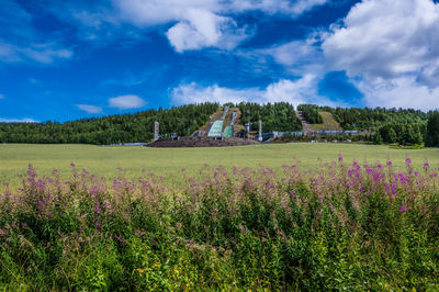 A day at lillehammer olympic ski jump