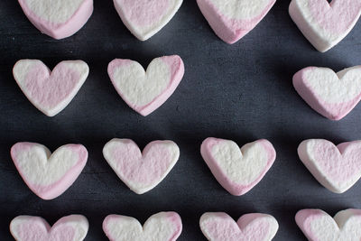 Full frame shot of heart shape