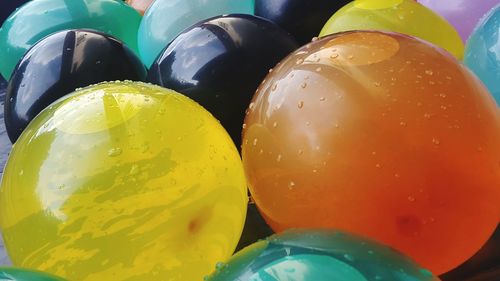Close-up of multi colored candies