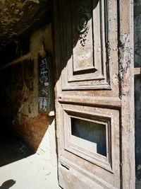 Entrance of old building