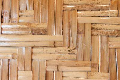 Full frame shot of wooden planks