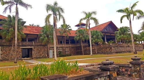 Buildings against sky