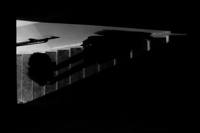 Shadow of built structure