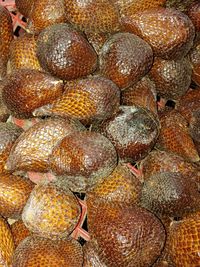 Full frame shot of fruits for sale in market