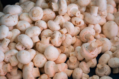 Full frame shot of onions for sale at market stall