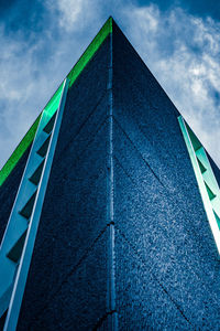 Low angle view of building against sky