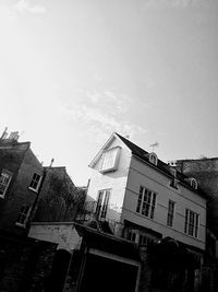 Low angle view of building against sky