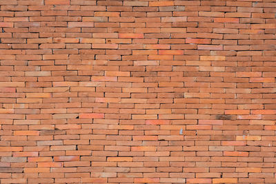 Full frame shot of brick wall