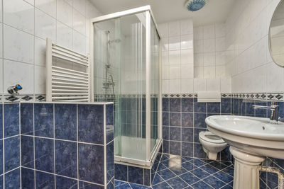 Interior of bathroom