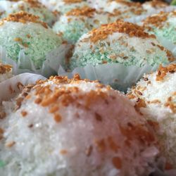 Close-up of ice cream in plate