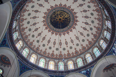 Low angle view of dome of building