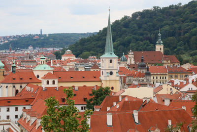 Townscape against sky