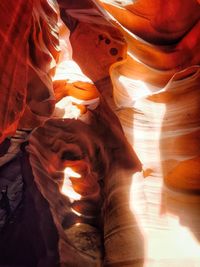 Close up of sunlight