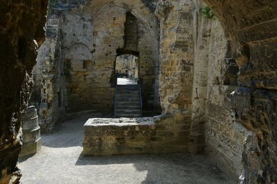 Old ruins in cave