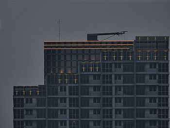 Low angle view of building against sky