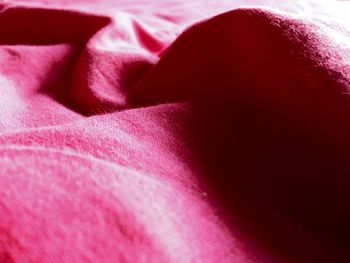 Full frame shot of pink fabric