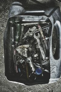 Close-up of car