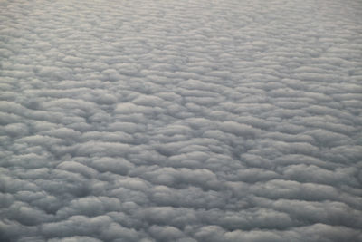 High angle view of cloudscape