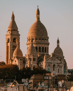 Cathedral of building against sky in city