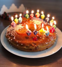 Close-up of cake