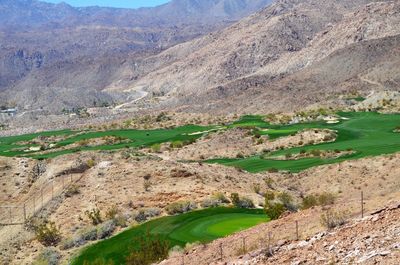 Scenic view of mountains