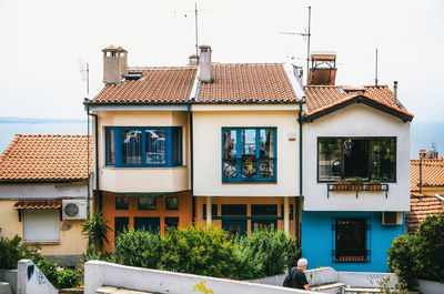 House against clear sky