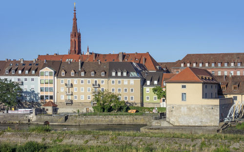 Impression of wuerzburg, a city in the franconia region of bavaria in germany