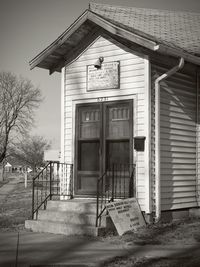 Exterior of house