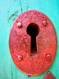 Close-up of rusty metal