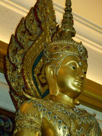 Close-up of buddha statue