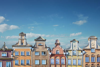 Buildings against sky