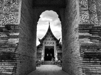 Walkway leading to building