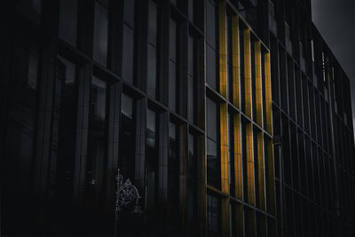 High angle view of building