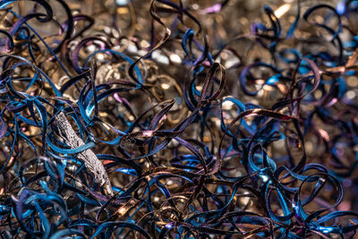 Full frame shot of metal grate