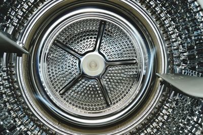 Close-up of machine part