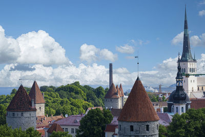 View of the city from the patkuli rooftop terrace