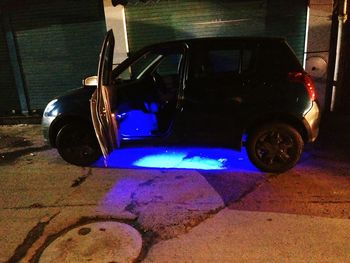 Car on road