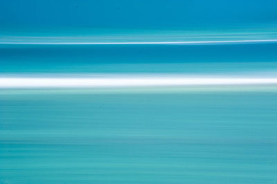 Close-up of blue sea