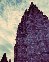 Low angle view of a temple