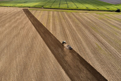 plowing farm