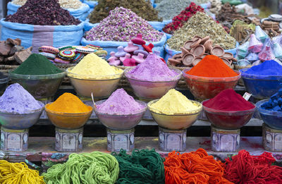 Full frame shot of multi colored candies for sale