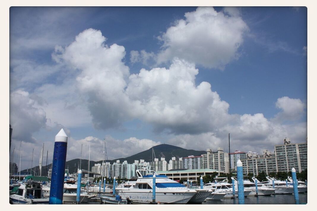 architecture, building exterior, built structure, sky, water, city, transfer print, cloud - sky, nautical vessel, cityscape, transportation, cloud, sea, waterfront, auto post production filter, panoramic, river, travel destinations, travel, day