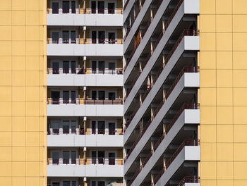 Low angle view of residential building