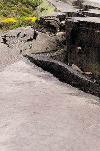 Car on road