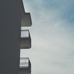 Low angle view of building against sky