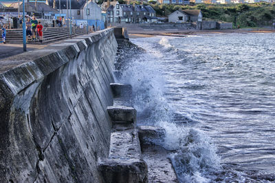 Panoramic view of water