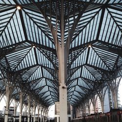 Low angle view of ceiling
